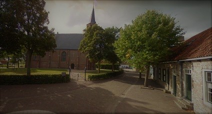 Het dorpshart van Gapinge, gemeente Veere
